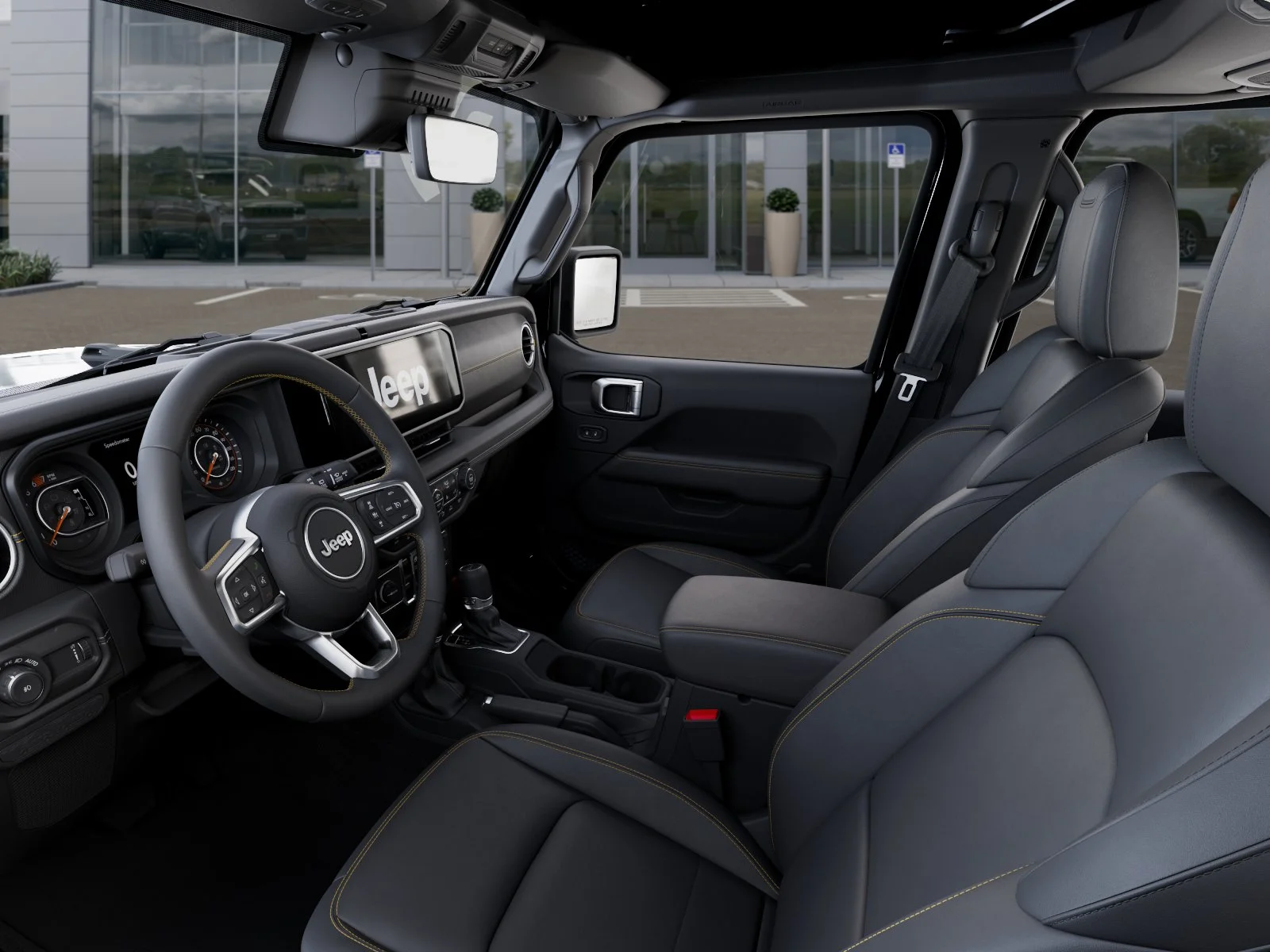 New 2026 Black Clear-Coat Exterior Paint Jeep Sahara image 52