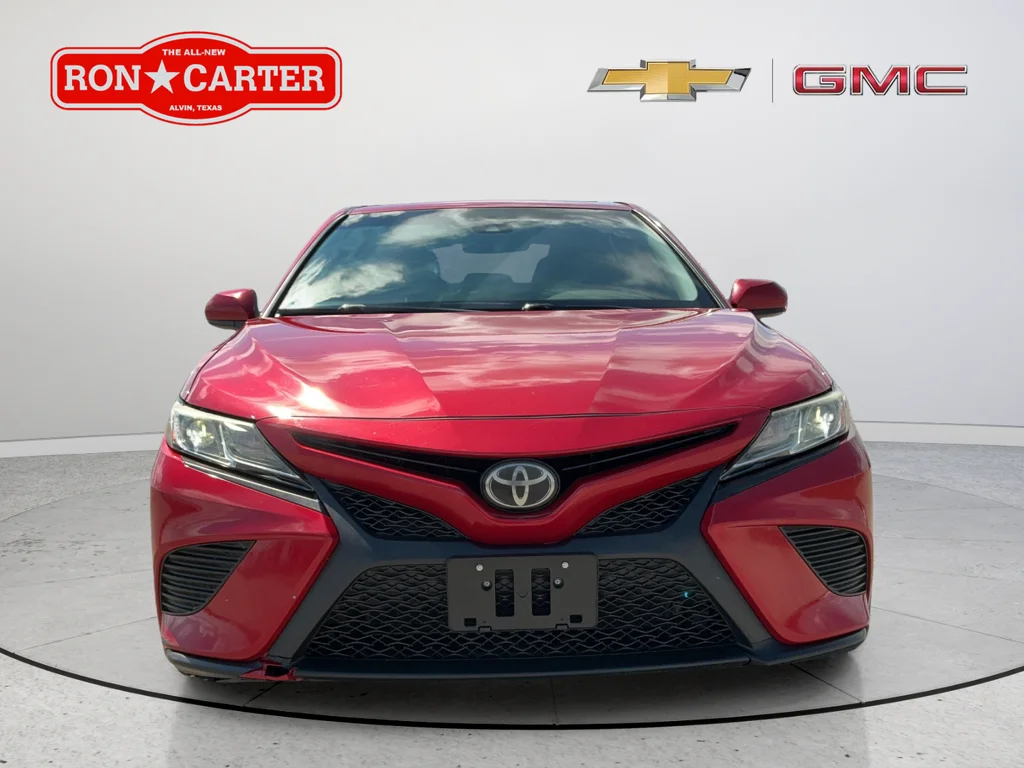 Used 2019 Red Toyota SE image 2