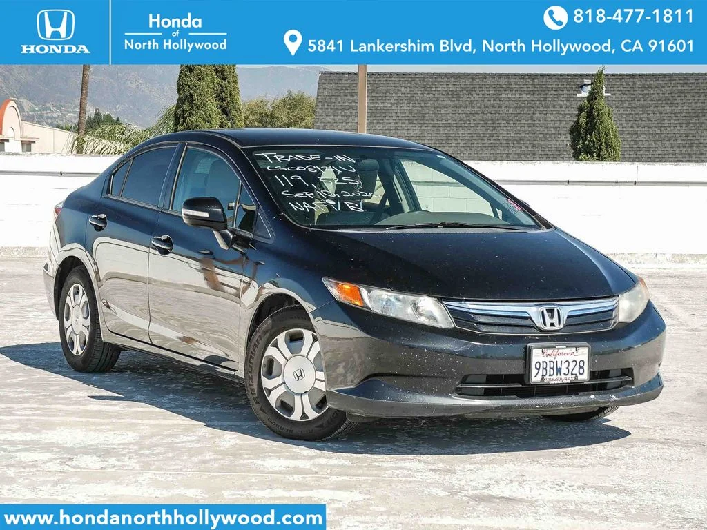 Used 2012 Crystal Black Pearl Honda Hybrid image 1