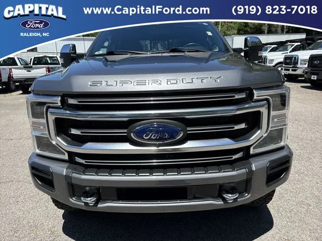 Used 2021 Gray Ford Platinum image 10