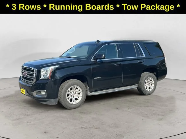 Used 2017 ONYX BLACK GMC SLT image 1