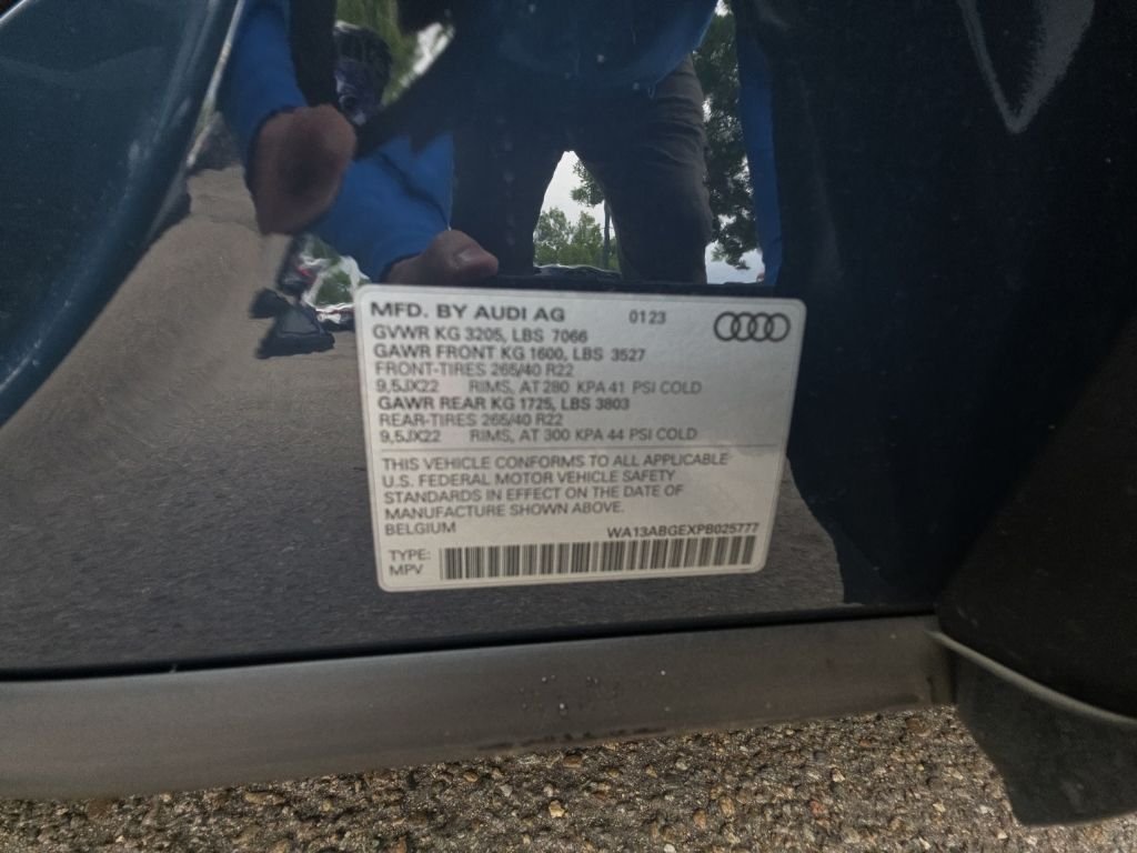 Used 2023 Blue Metallic Audi S line Prestige image 23