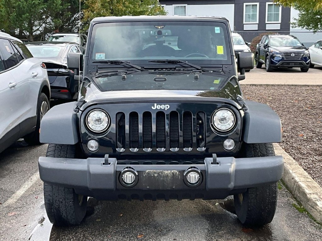 Used 2018 Black Jeep Unlimited Sport image 2