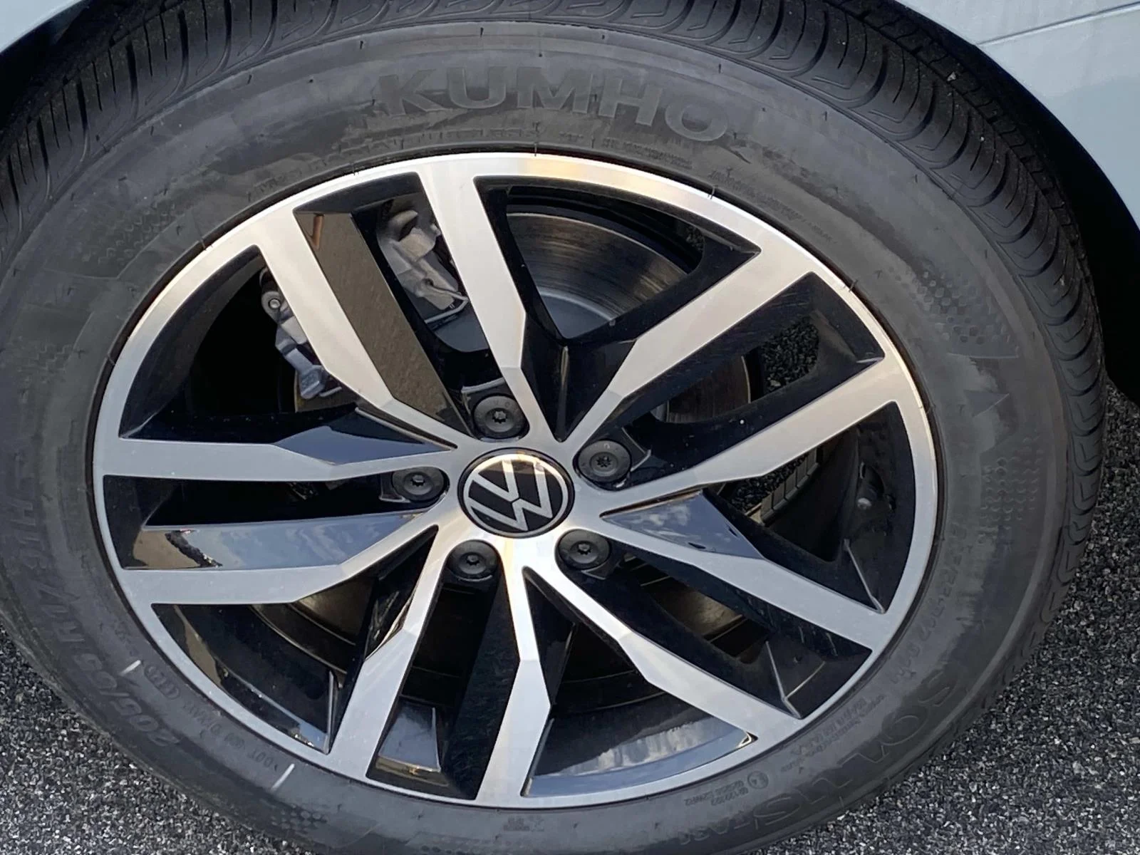 New 2026 Monument Gray Volkswagen SE Auto image 5