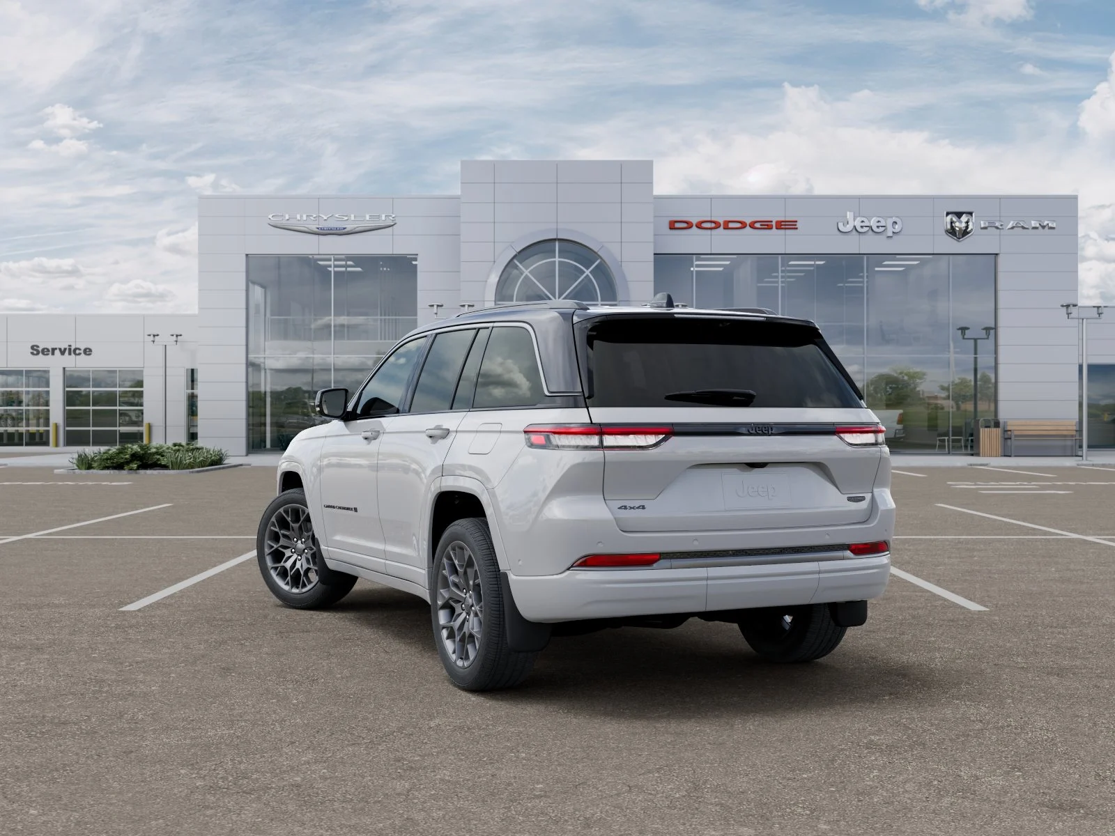 New 2026 Bright White Clear-Coat Exterior Paint Jeep Summit image 31
