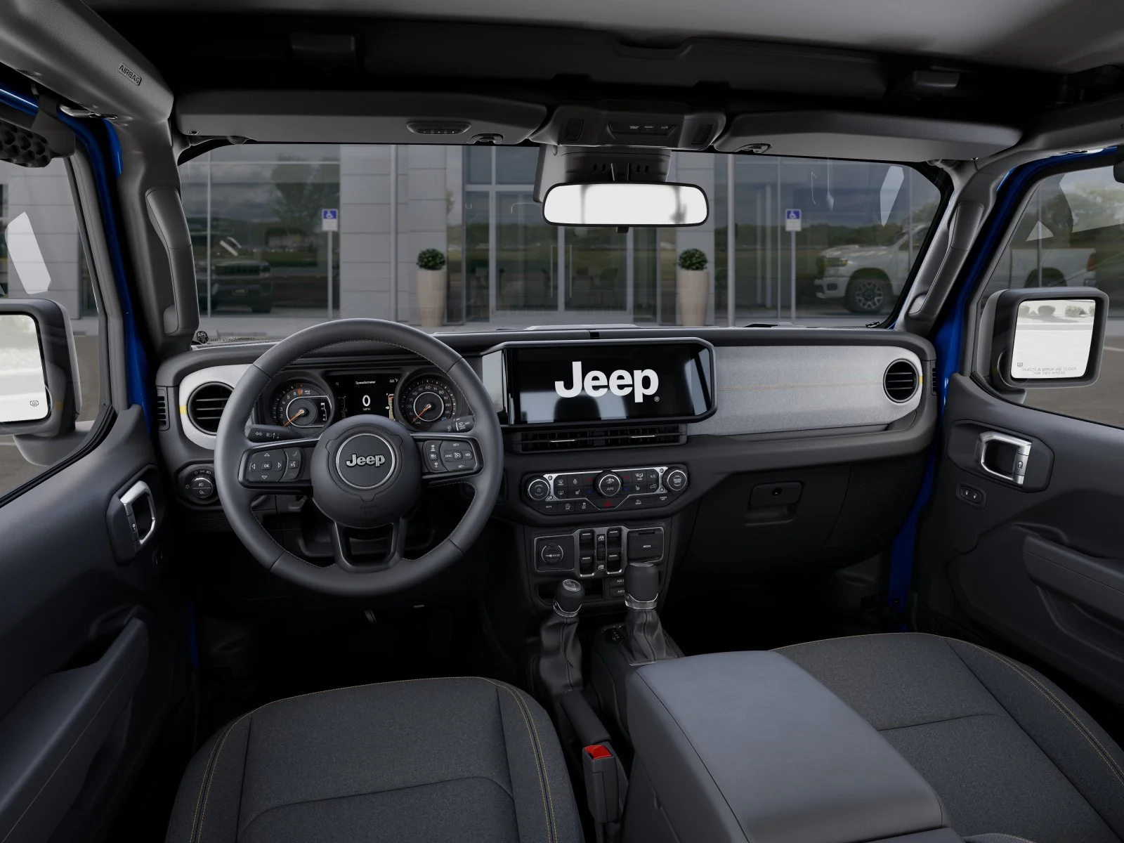 New 2025 Hydro Blue Pearl-Coat Exterior Paint Jeep Sport S image 27