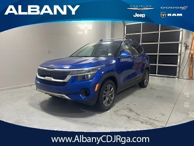 Used 2021 Blue Kia S image 1