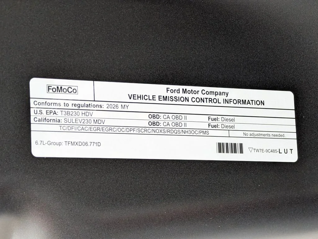 New 2026 Carbonized Gray Metallic Ford F-250® Lariat® image 33