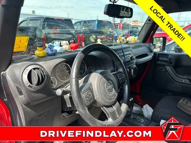 Used 2017 Red Jeep Unlimited Sport image 11