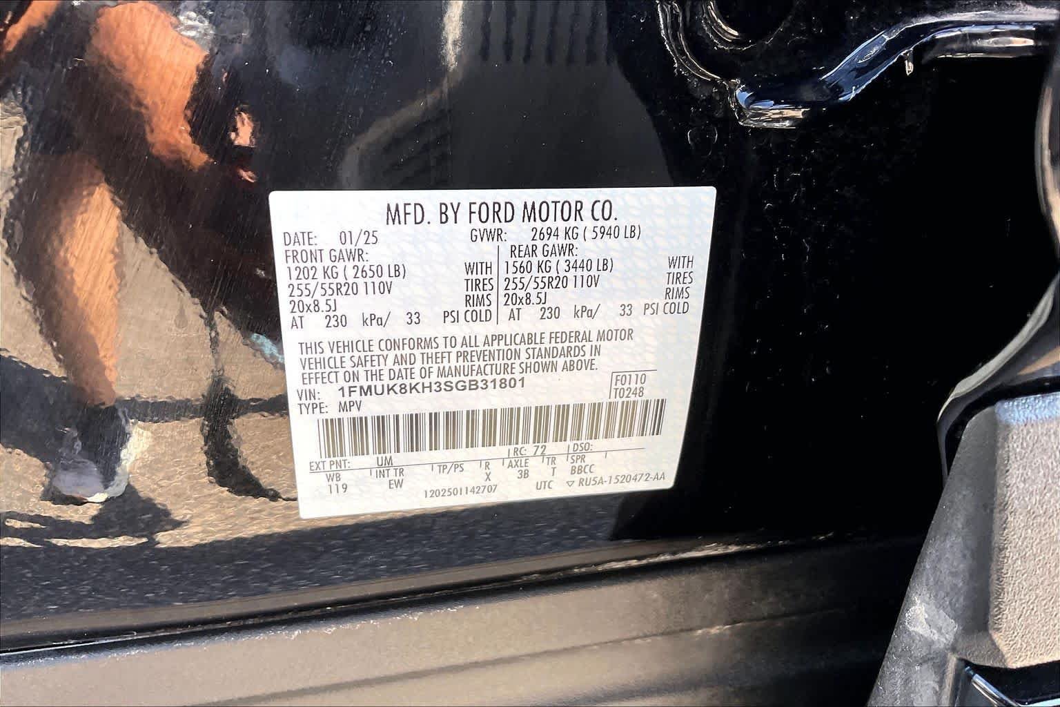 Used 2025 Agate Black Ford ST-Line image 34