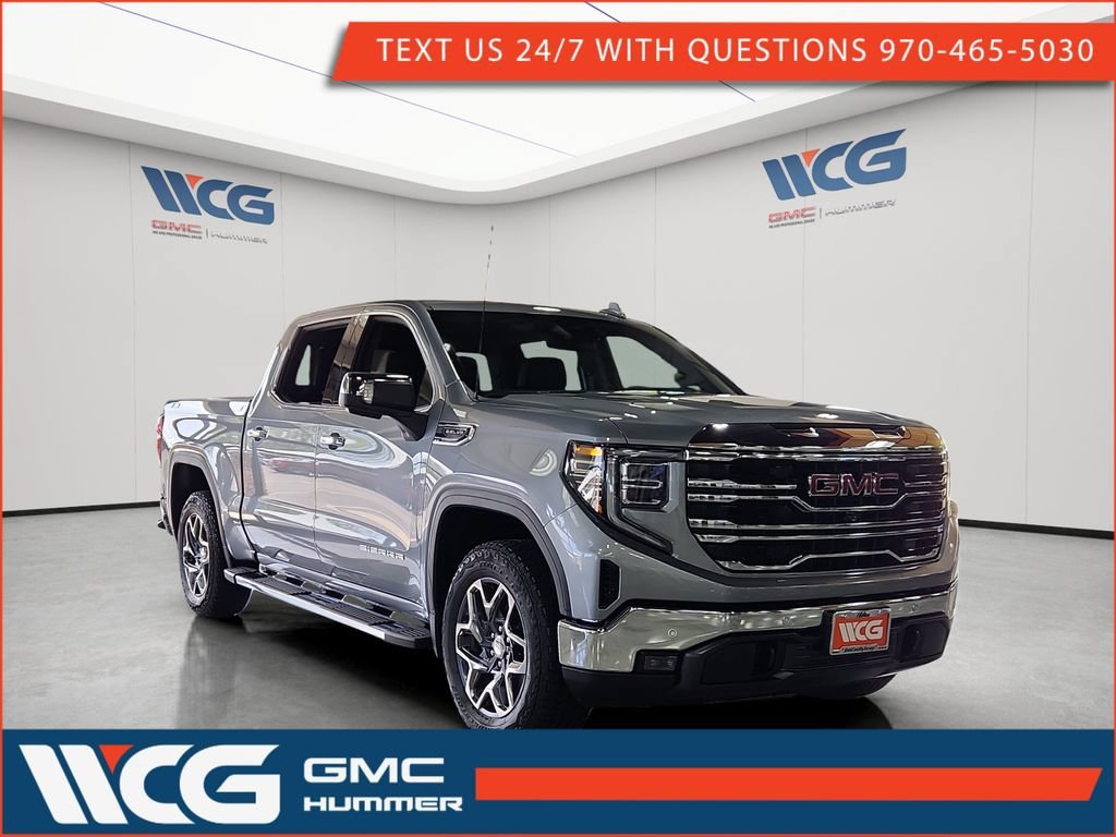 New 2026 Sterling Metallic GMC SLT image 1