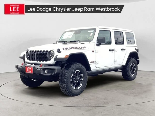 New 2026 Bright White Clearcoat Jeep 4-DOOR RUBICON image 1
