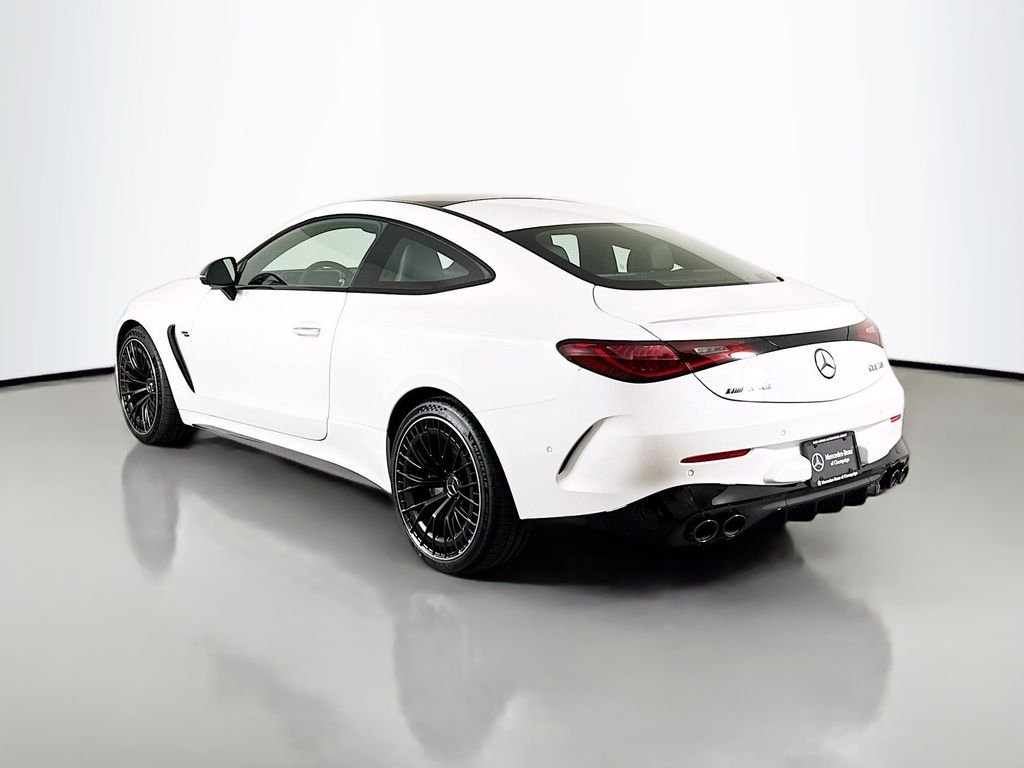 New 2026 MANUFAKTUR Moonlight White Metallic Mercedes-Benz AMG® CLE 53 4MATIC+ Coupe image 5