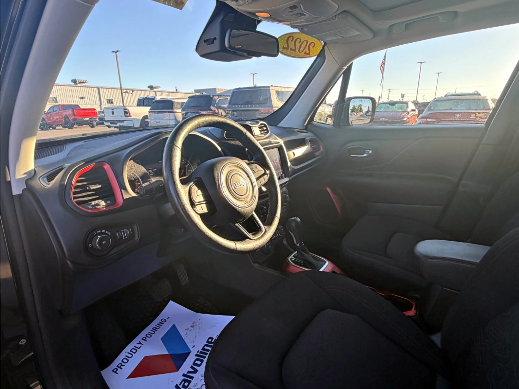 Used 2022 Black Clearcoat Jeep Trailhawk image 20