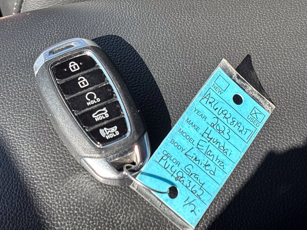 Certified Used 2023 Silver Hyundai Limited image 35