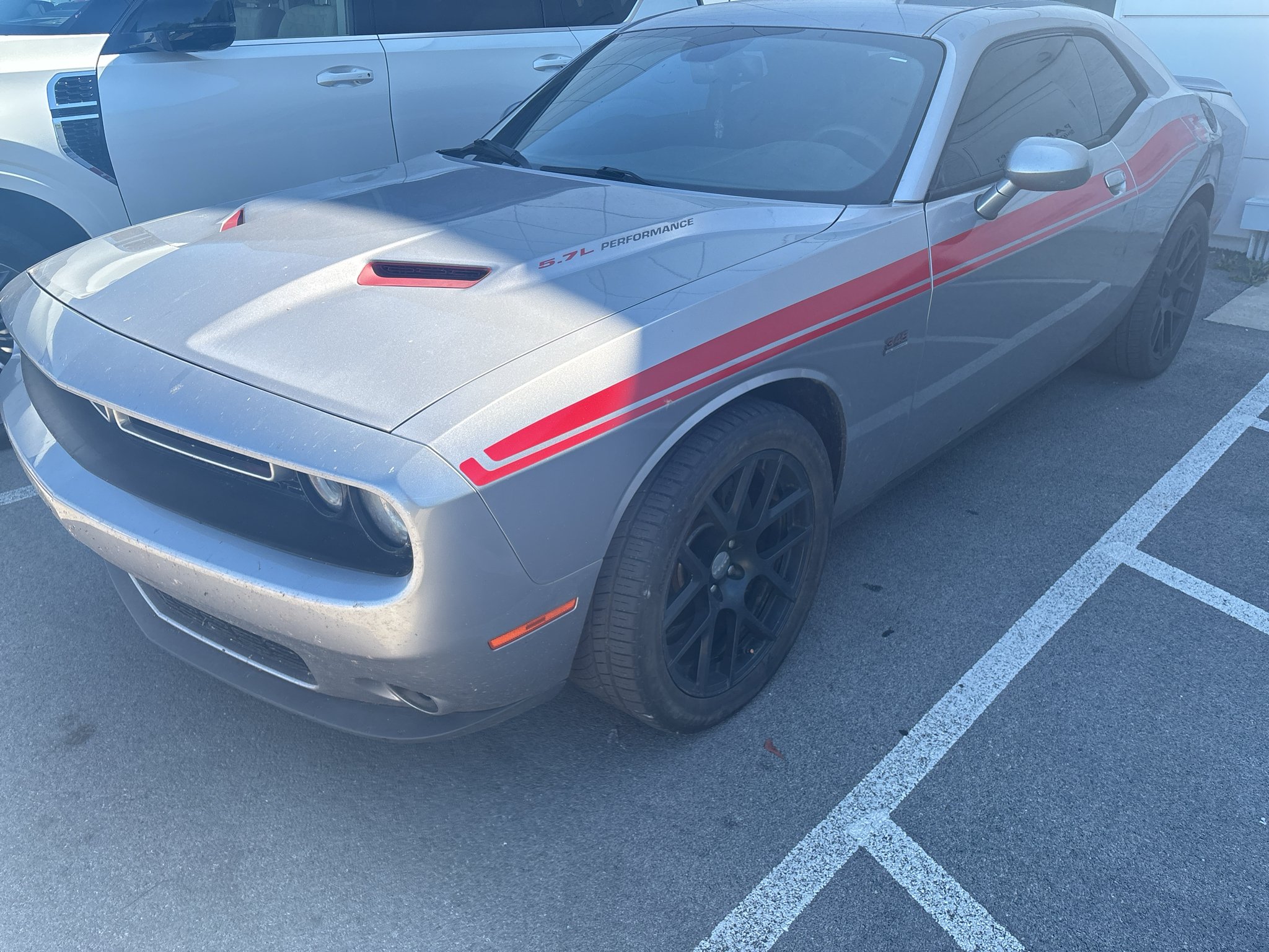 Used 2015 Billet Silver Metallic Clearcoat Dodge R/T Plus image 1
