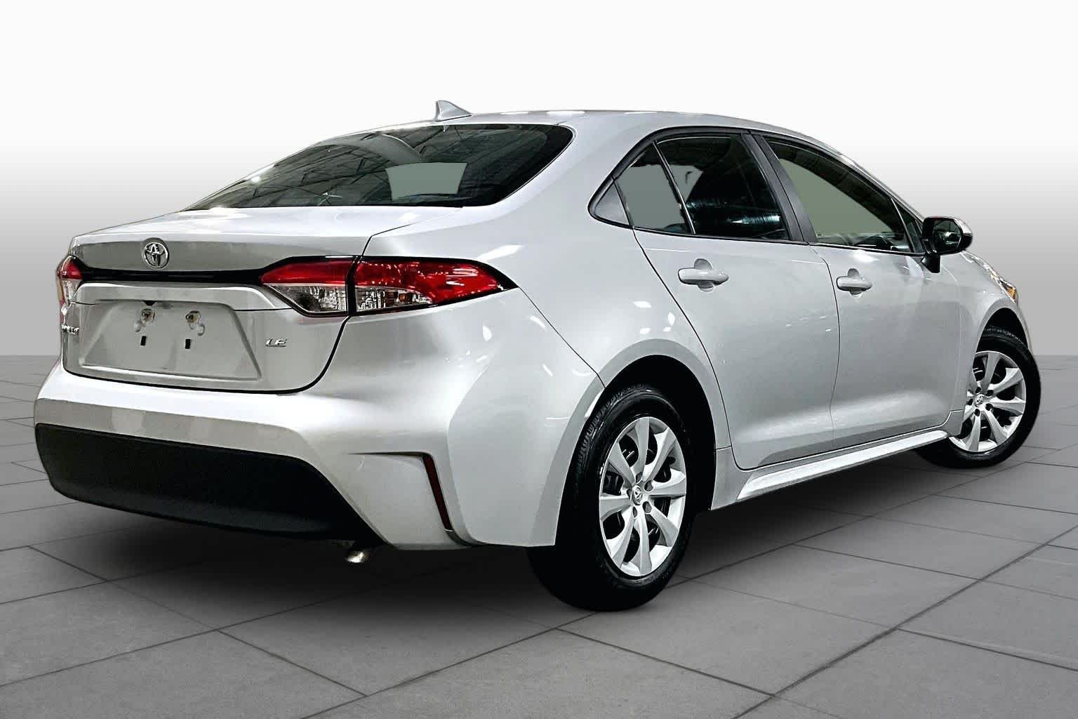 Used 2024 Classic Silver Metallic Toyota LE image 13