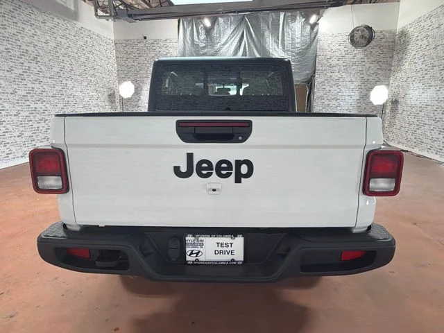 Used 2024 Bright White Clearcoat Jeep Sport image 6