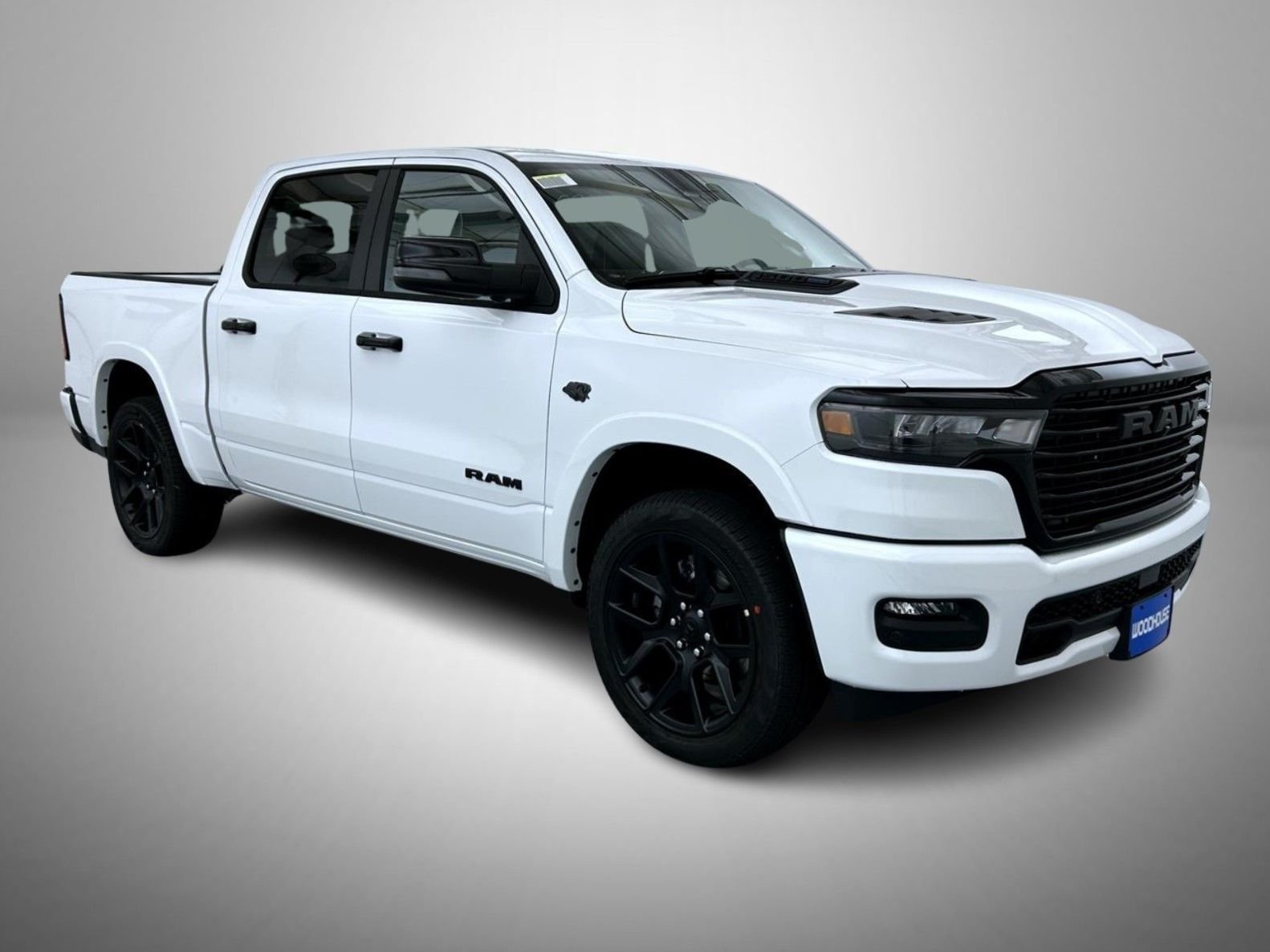 New 2027 Bright White Clear-Coat Exterior Paint RAM Laramie image 3