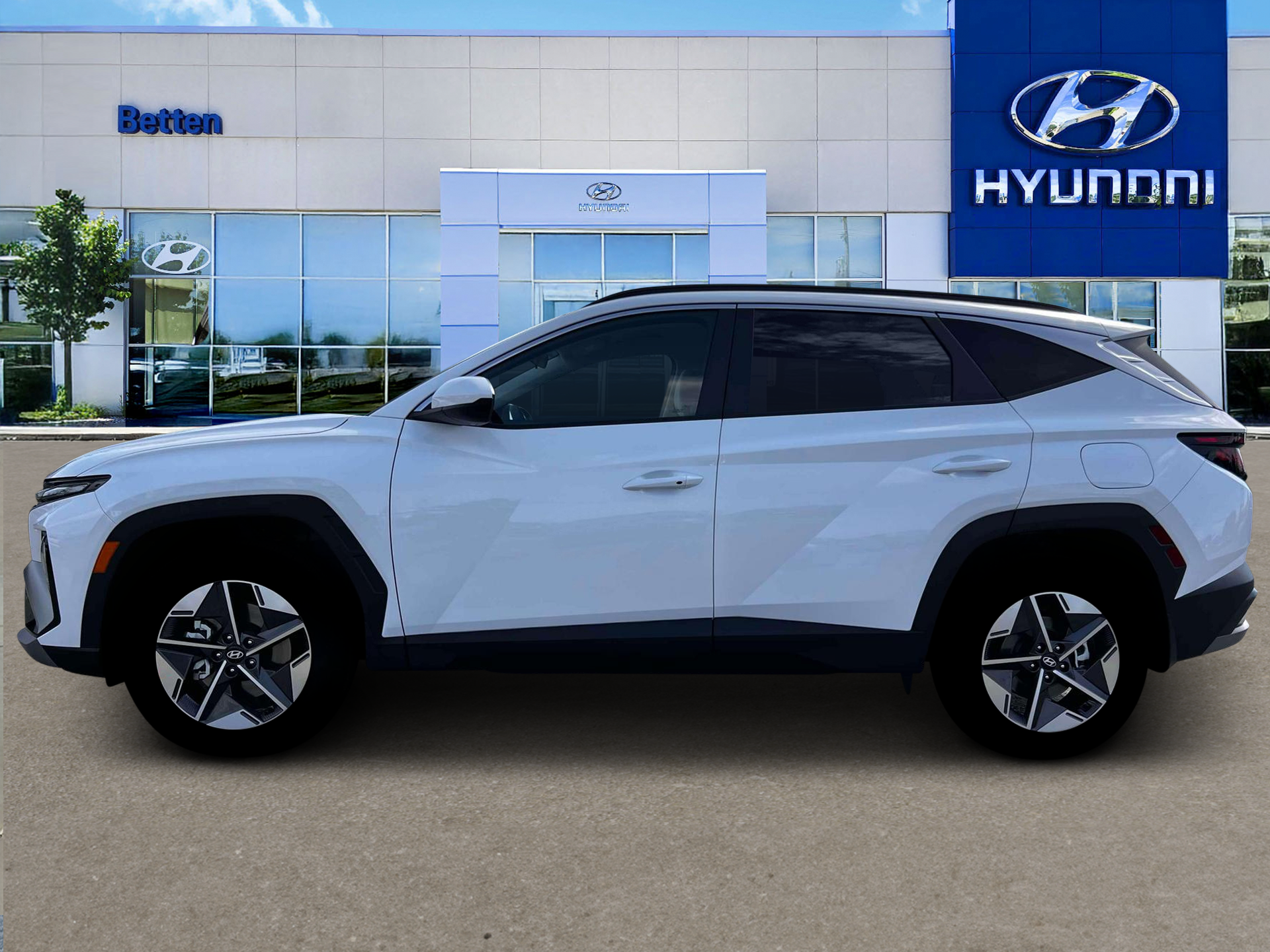 New 2026 White Hyundai SEL AWD image 3