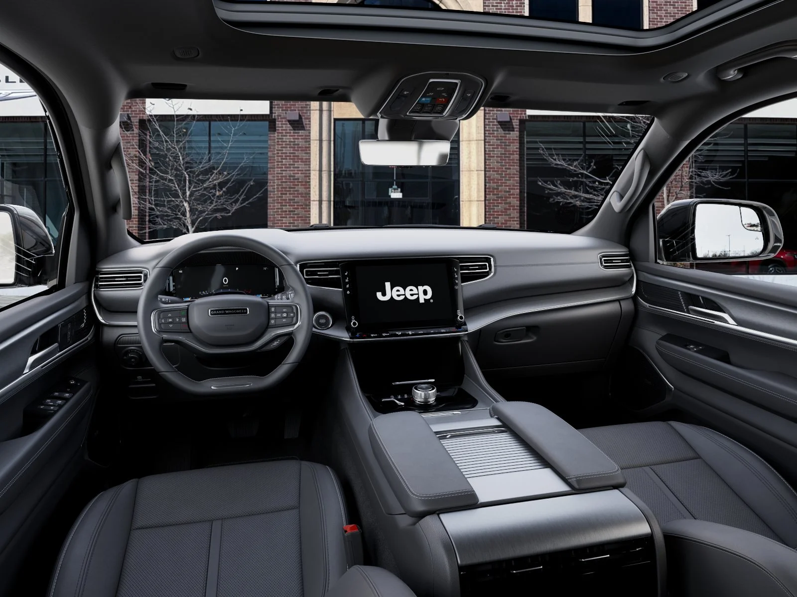 New 2026 Baltic-Gray Metallic Clear-Coat Exterior Paint Jeep Limited Altitude image 40