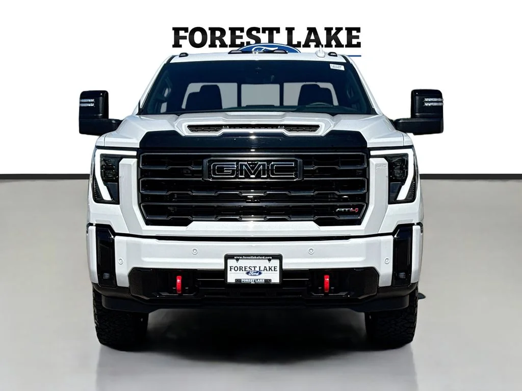 Used 2026 GMC Sierra 3500HD AT4 with VIN 1GT4UVEY0TF147051 for sale in Forest Lake, Minnesota
