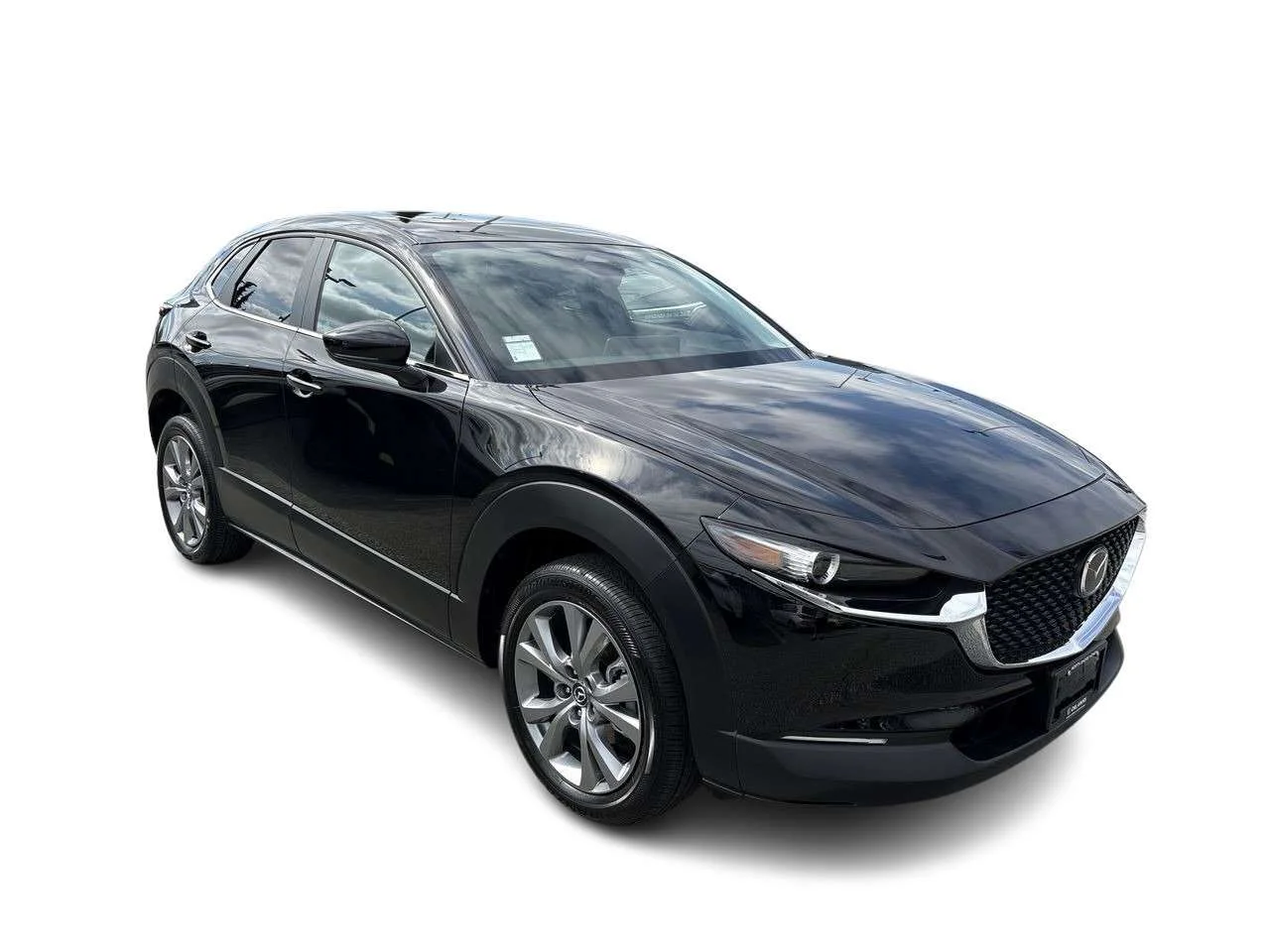 Used 2025 Jet Black Mica Mazda GS AWD Dilawri Certified   Local BC   One Owner image 2