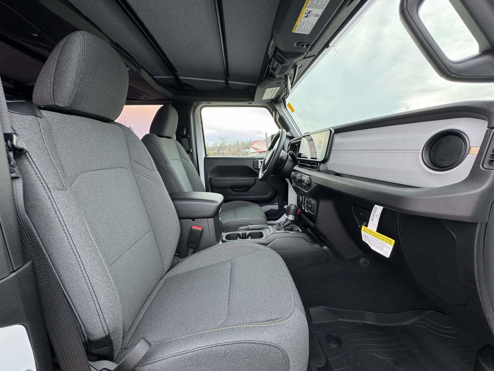 New 2026 Bright White Clear-Coat Exterior Paint Jeep Sport image 15