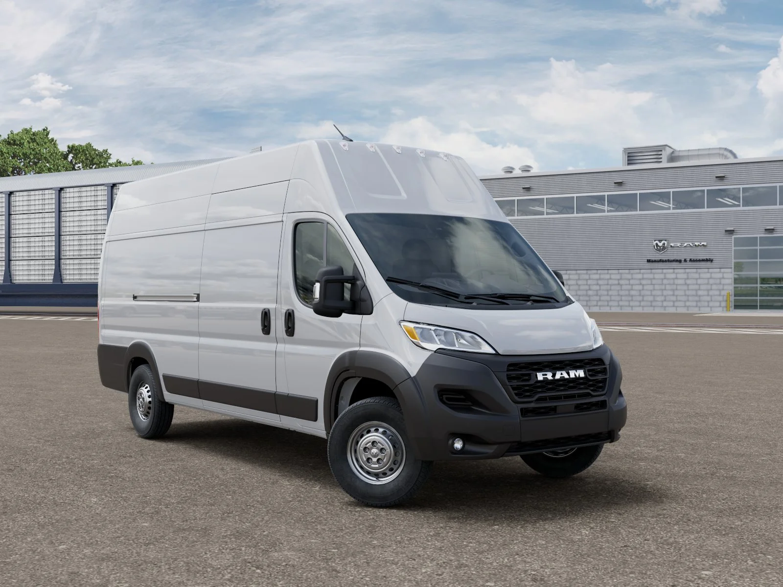 New 2026 Bright White Clearcoat RAM TRADESMAN image 3