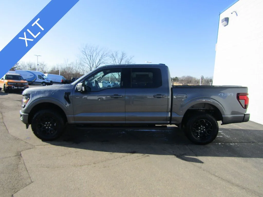 New 2026 Carbonized Gray Metallic Ford XLT image 2