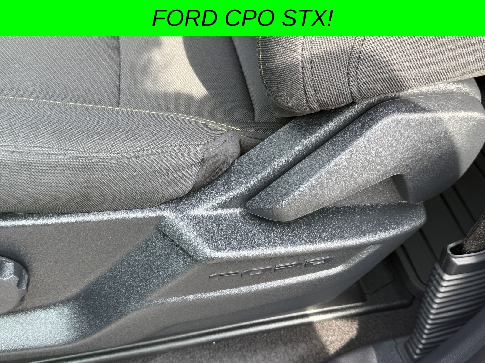 Certified Used 2025 Space White Metallic Ford STX image 24