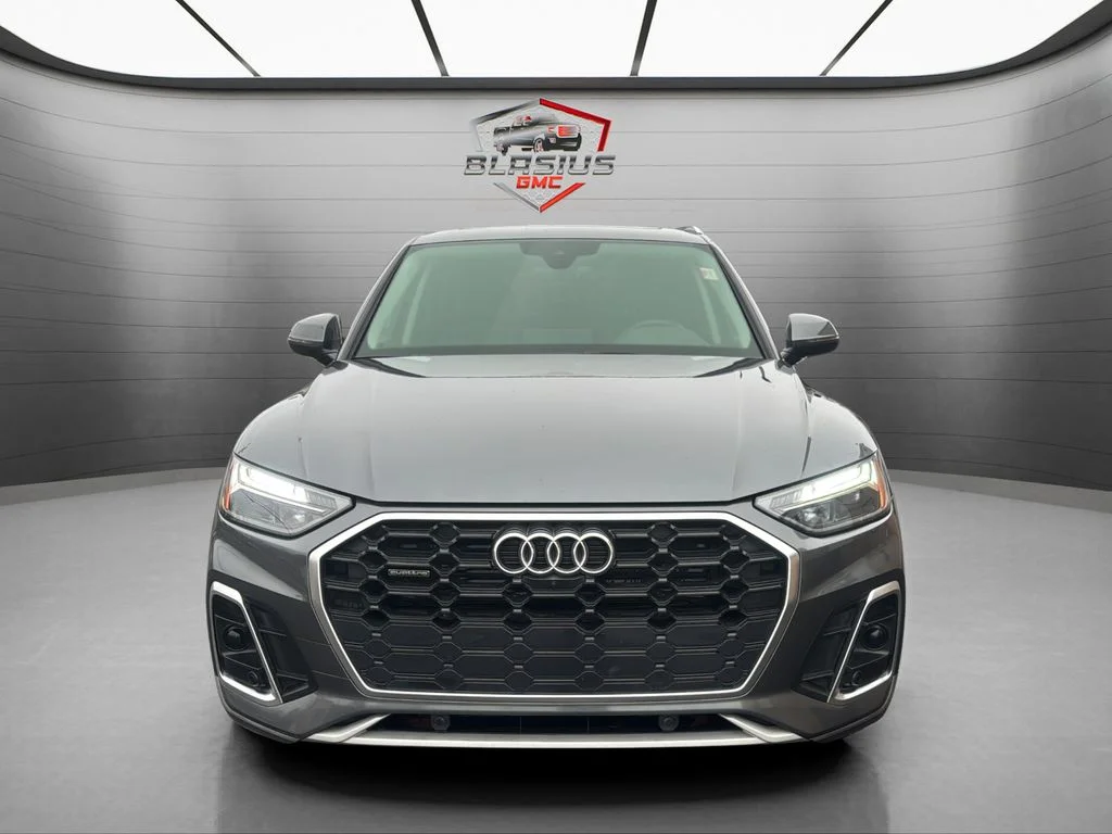 Used 2023 Gray Audi 45 S line Premium image 8