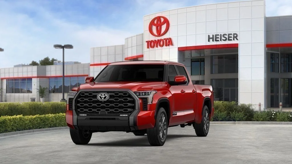 New 2026 Red Toyota Platinum image 65
