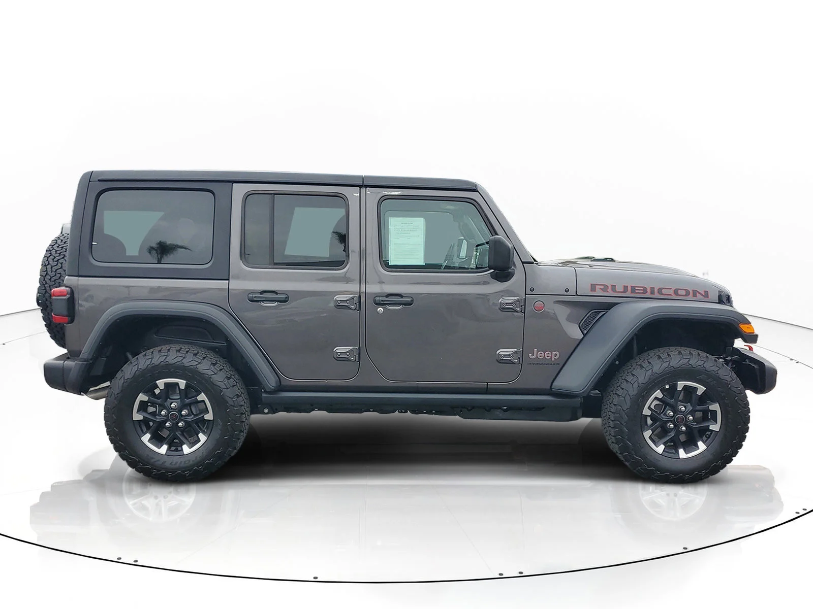 Certified Used 2026 Gray Jeep Rubicon image 2