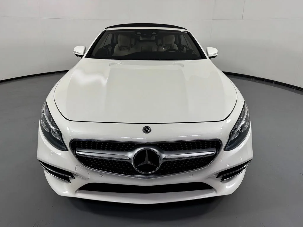 Used 2019 designo Diamond White Metallic Mercedes-Benz S 560 image 2