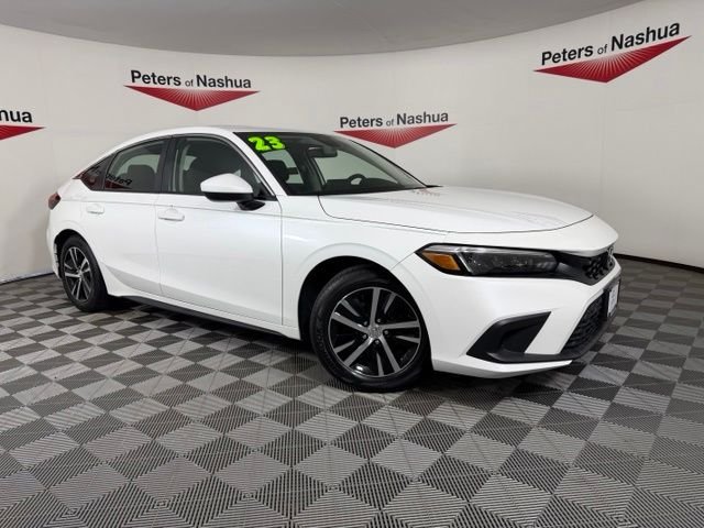 Certified Used 2023 Platinum White Pearl Honda LX image 1