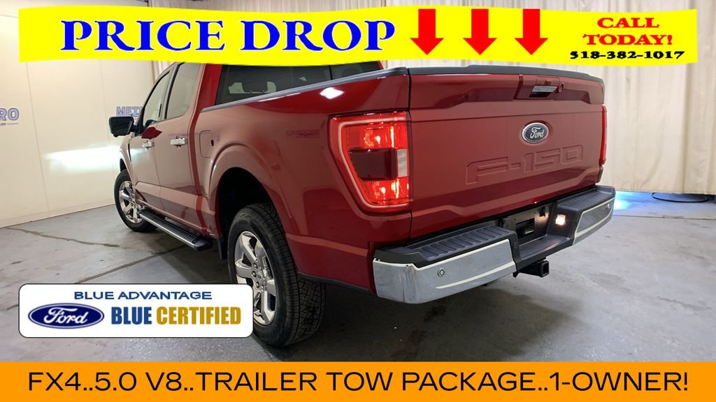Certified Used 2021 Red Metallic Ford XLT image 5