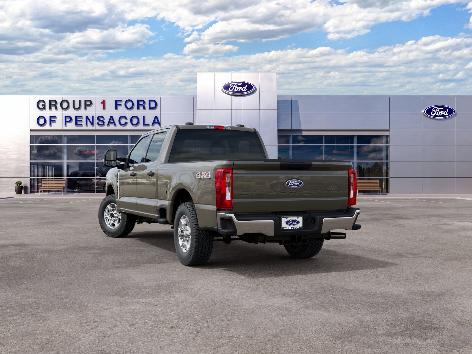 New 2027 Marsh Gray Metallic Ford F-250® XLT image 8