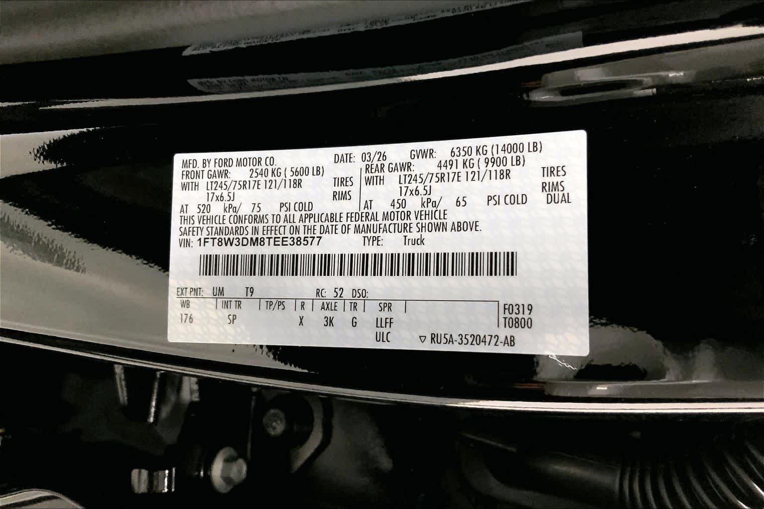 New 2026 Agate Black Metallic Ford F-350® King Ranch® image 20