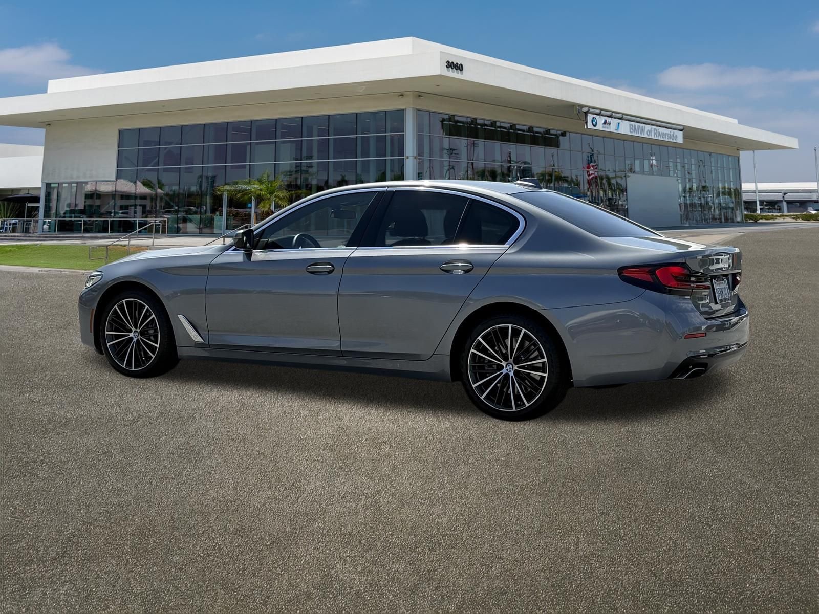 Certified Used 2023 Skyscraper Grey Metallic BMW 540i image 8