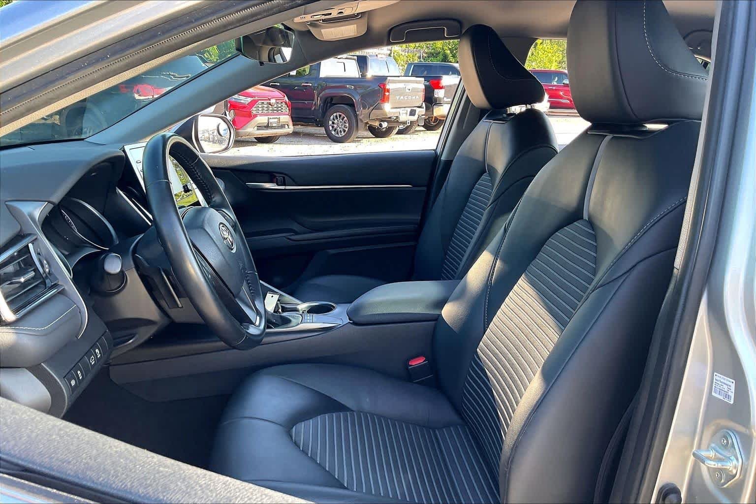 Used 2024 Celestial Silver Metallic Toyota SE image 8
