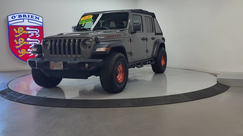 Used 2020 Gray Clearcoat Jeep Unlimited Sport S image 9