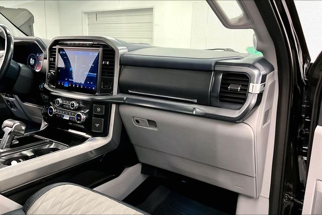 Used 2023 Agate Black Metallic Ford Limited image 20