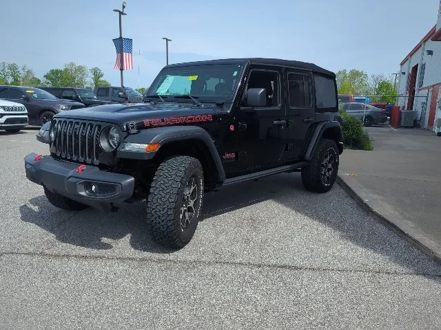 Used 2021 Black Jeep Unlimited Rubicon image 5