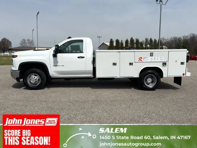 New 2026 Summit White Chevrolet Work Truck image 1