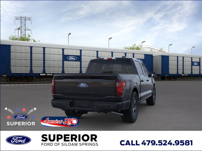 New 2026 Agate Black Metallic Ford STX Dark Trail 4WD image 8