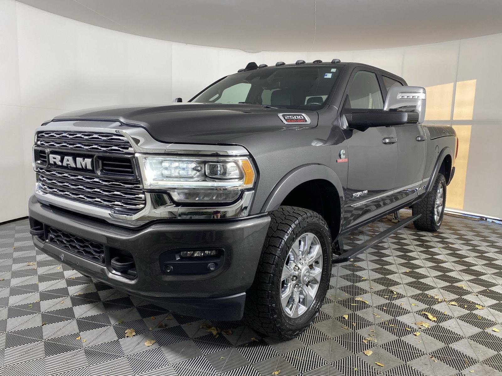 Used 2024 Granite Crystal Metallic Clearcoat Ram Limited image 14