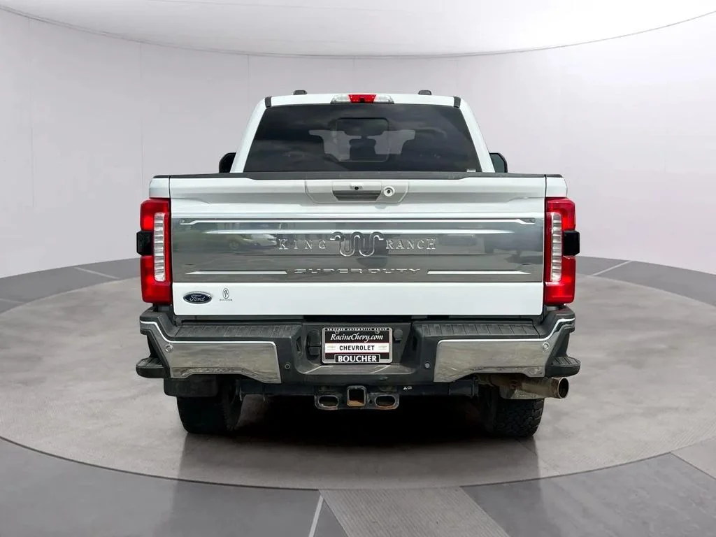 Used 2023 Oxford White Ford King Ranch image 6