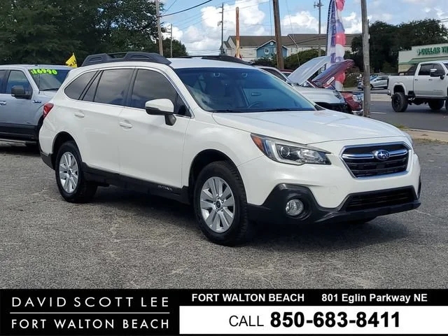 Used 2018 Crystal White P Subaru Premium image 1