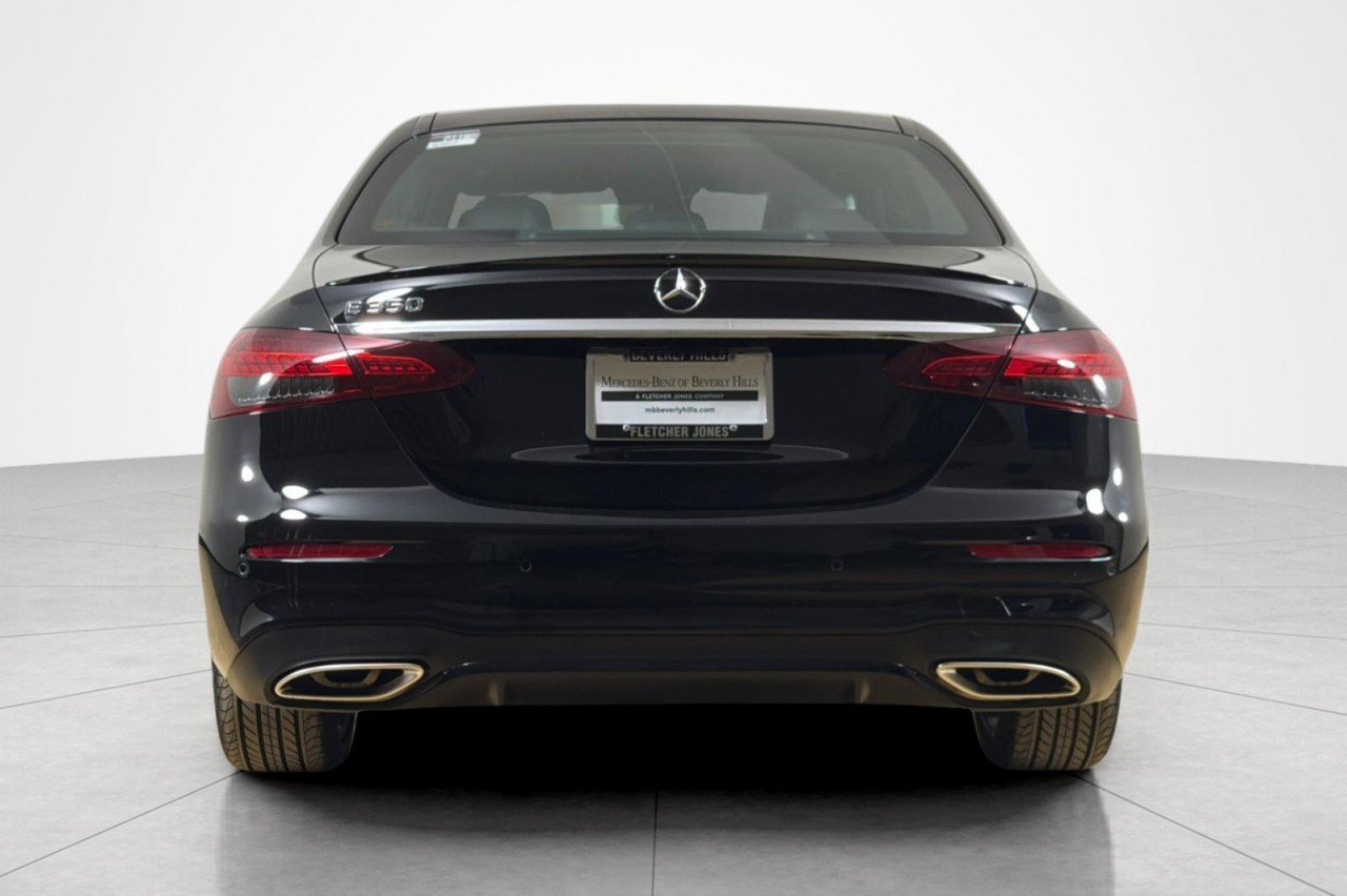 Certified Used 2023 Black Mercedes-Benz E 350 image 4